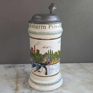 Vintage German Ratsherrn Pilsener Beer Stein